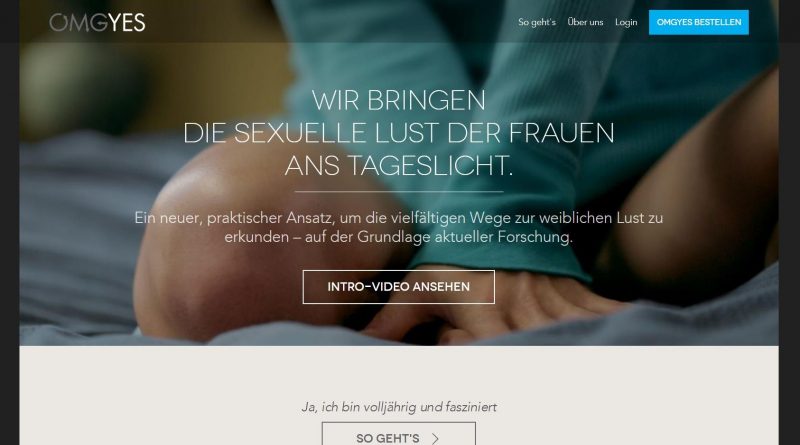 OMGYES Online über weibliche Lust lernen