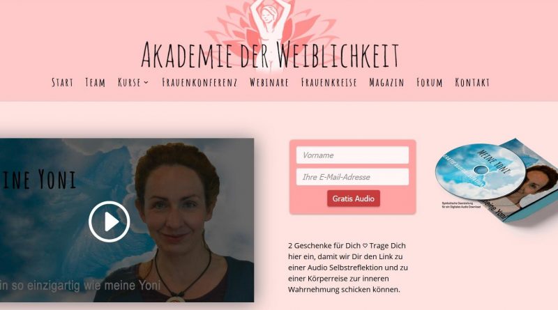 Screenshot Oniline-Yoni-Kurs