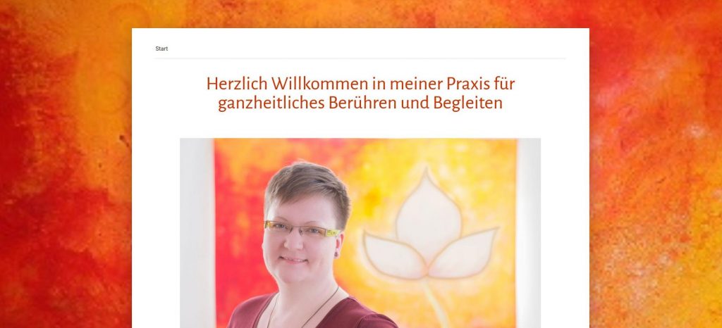 Screenshot Webseite Daniela Perzi Yoni-Massage Dischingen